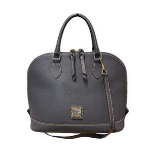 Dooney & Bourke Pebble Grain Zip Zip Satchel